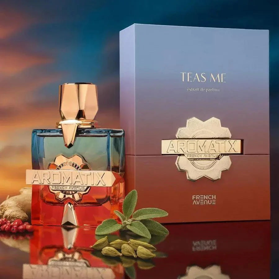 Perfume French Avenue Aromatix Teas Me Extrait de Parfum Unissex 100ML