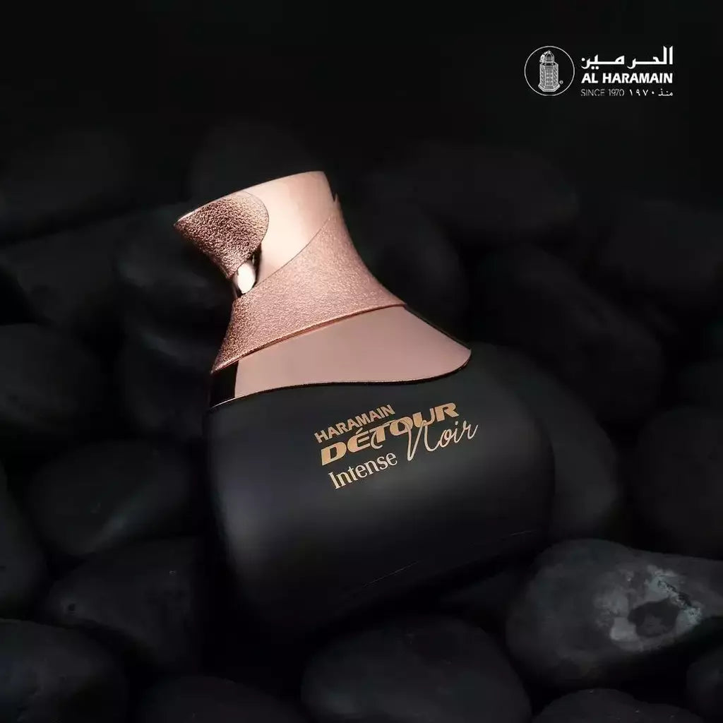 Perfume Al Haramain Detour Noir Intense Eau De Parfum Unissex 100Ml