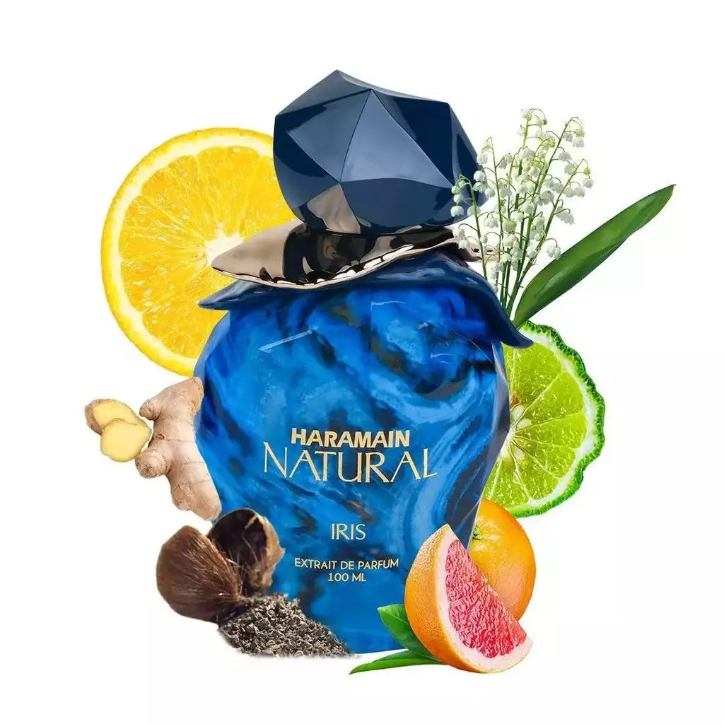 Perfume Al Haramain Natural Iris Extrait De Parfum Unissex 100Ml